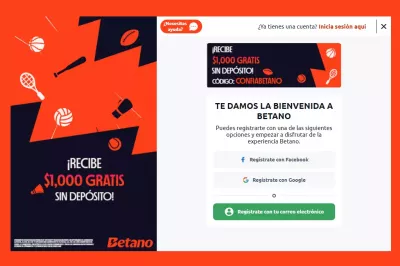 Betano MX - Registro