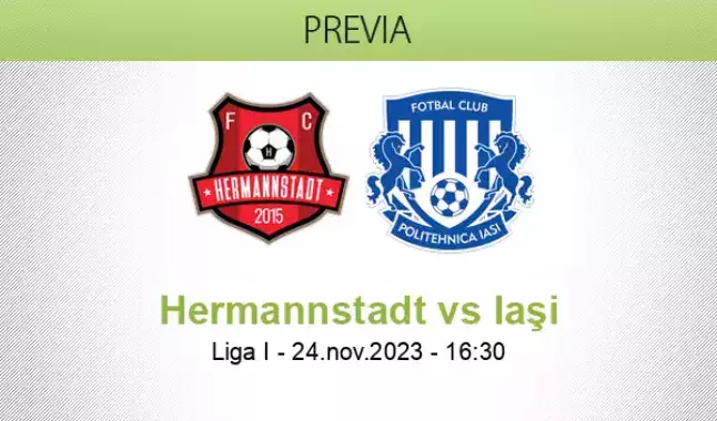 Empate en el partido entre Hermannstadt y Politehnica Iasi